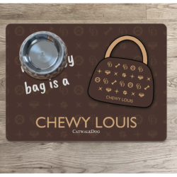 CatwalkDOG Chewy Louis Collection Ciotola per Cani e Gatti 2 in 1